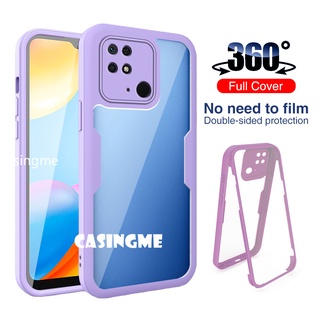 เคสโทรศัพท์มือถือ PC TPU กันกระแทก 360 องศา สําหรับ Xiaomi Redmi 10C 10A Redmi 10C 10 C 10A A C10 Redmi10C