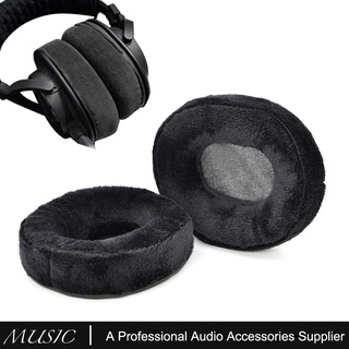 ฟองน้ําหูฟัง ผ้ากํามะหยี่ แบบหนา แบบเปลี่ยน สําหรับ Audio Technica ATH-M50 M40 M40FS M30 M35 M20