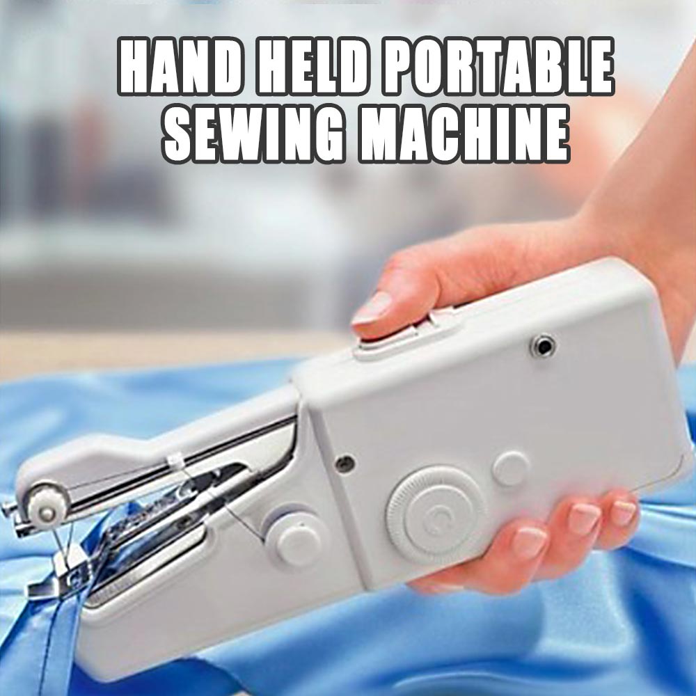 【b_winter381.th】จักรเย็บผ้ามือถือ จักรเย็บผ้า ไฟฟ้า มินิ เครื่องเย็บผ้าขนาดพกพา ชาร์จ USB ได้ Mini Sewing Machine