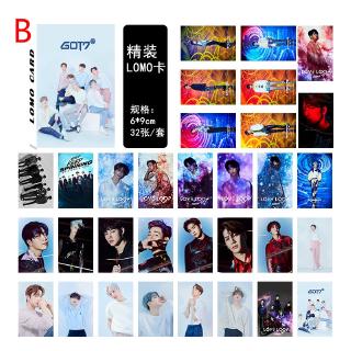 การ์ดภาพโลโม่ ลายอัลบั้ม Got7 Kpop 30 ชิ้น/ชุด