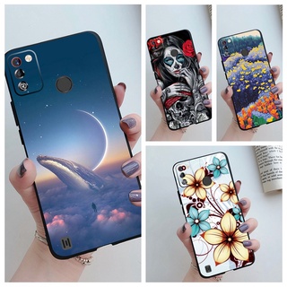 เคสโทรศัพท์มือถือ แบบนิ่ม พิมพ์ลายการ์ตูนดอกไม้น่ารัก หรูหรา สําหรับ Tecno POP4 4 pro POP5 5 Lte