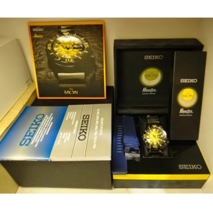 SEIKO Monster The Moon เลขสวย Limited Edition Men's Watch รุ่น SRP457K1 