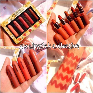 ลิปสติก 5 แท่ง SIVANNA 5X LIPSTICK COLLECTION B #HF398 พร้อมส่ง