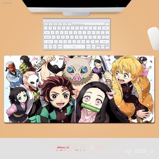 ดาบพิฆาตอสูร Demon Slayer(ผีปิดのขอบ) Kimetsu No Yaiba แป้นคีย์บอร์ด แผ่นรองเมาส์
