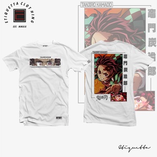 Anime Shirt - ETQT - Demon Slayer - Tanjiro v2 เสื้อคู่ ผ้านำเข้า พร้อม