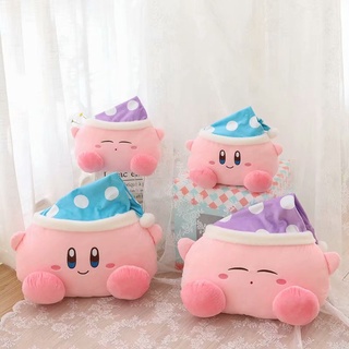 ▨✐⊙Classic Game Kirby Plush Cushion Lovely Game Kirby Sutffed Doll Kirby Car Pillow Headrest Car Decoration Gift for Gir