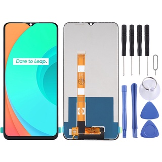 อะไหล่หน้าจอ LCD ดิจิทัล พร้อมชุดประกอบ สําหรับ OPPO Realme C11 Realme C12 Realme C15