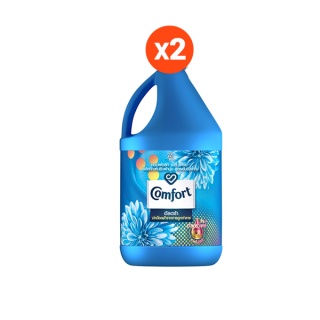 [599.- ส่งฟรี] คอมฟอร์ท น้ำยาปรับผ้านุ่ม อัลตร้า สีฟ้า 3.3 ลิตร Comfort Fabric Softener Ultra 3.3 L x2