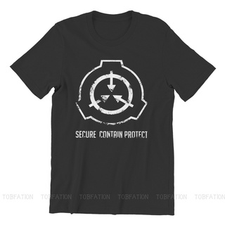 เสื้อยืดพิมพ์ลายแฟชั่น ใหม่ เสื้อยืดลําลอง ผ้าฝ้าย แขนสั้น พิมพ์ลาย Secure Contain Protect Men SCP 2022