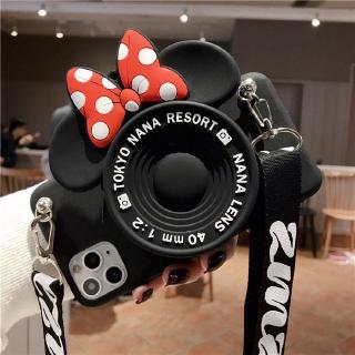 Cartoon Mickey Minnie OPPO Reno8T Reno8Z Reno7Z 5G Reno6 Reno7 Reno4 Reno5 Reno 8T 8Z 7Z 7 7Pro 6 2F 2 3Pro 4 4Pro 10X Zoom 5 5Pro F11Pro F9 F7 F5 F1S F1plus เคสมือถือ Soft TPU Case เคสโทรศัพท์ Coin purse กล้อง