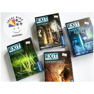 Exit: the game(English Version) เกมหาทางออก เล่นโซโล่ (เล่นเดี่ยว) หรือจะเล่นเป็นทีมช่วยกันก็ได้