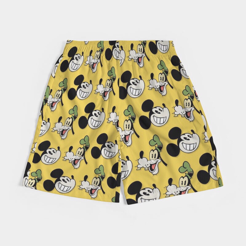 Miki guffy พิมพ์ลาย Boxer ผ้าเสื้อยืด