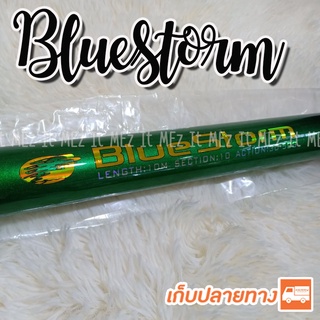 คันชิงหลิว คันกระบอง ไม้ส้าว BlueStorm ความยาว 10 เมตร Action:30-50 G. Fishing rod (เขียว)