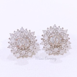 Miss Earring ต่างหูเพชร CZ แบบติดหู