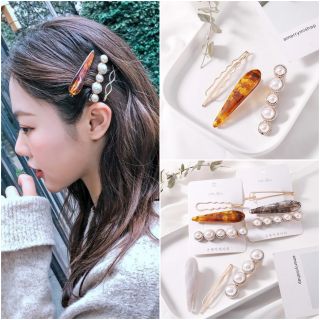 💖(พร้อมส่ง!!!)korea hair clip 4 แบบ💖