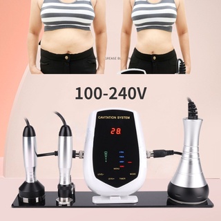 【3‑In‑1】40K RF Body Slimming Fat Cavitation Machine Eye Face Care Body Shaping Instrument100-24V