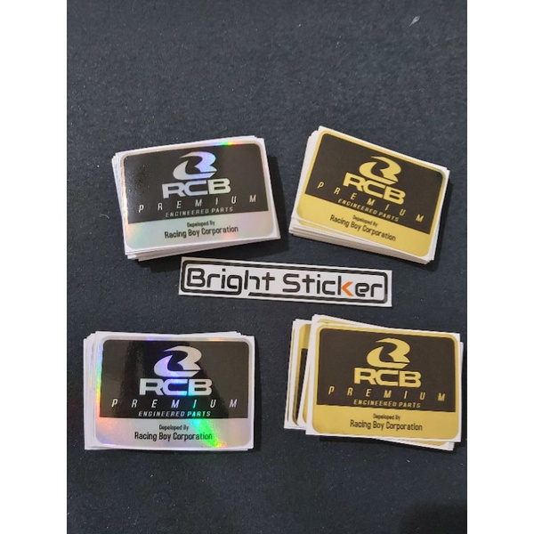 สติ๊กเกอร์ Princutt PREMIUM RCB SHOCK
