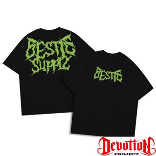 คอลูกเรือเสื้อยืด พิมพ์ลาย BESTIE Writing - viral DistributionS-5XL