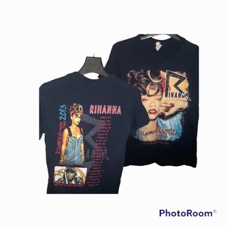 【ใหม่】Rihanna&amp;asap เสื้อยืดแฟชั่น hiphop ของแท้100%👩‍❤️‍👨