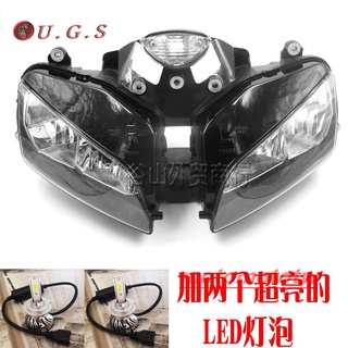 Mtmoto Honda CBR600RR F5ปีชุดไฟหน้าไฟหน้าพร้อมหลอดไฟ LED