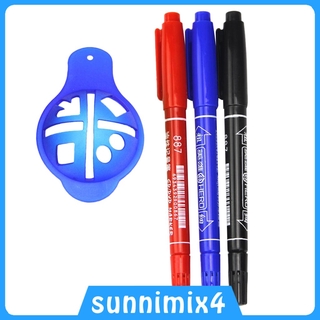 [H₂Sports&amp;Fitness] Golf Ball Line Liner Drawing Marking Alignment Putting Tool Drawer Markers