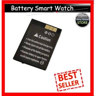 แบตเตอรี่นาฬิกา Smart watch แบตอะไหร่ Battery smart watch DZ09, A1, W8,G08, GT08, V8 และอื่นๆ