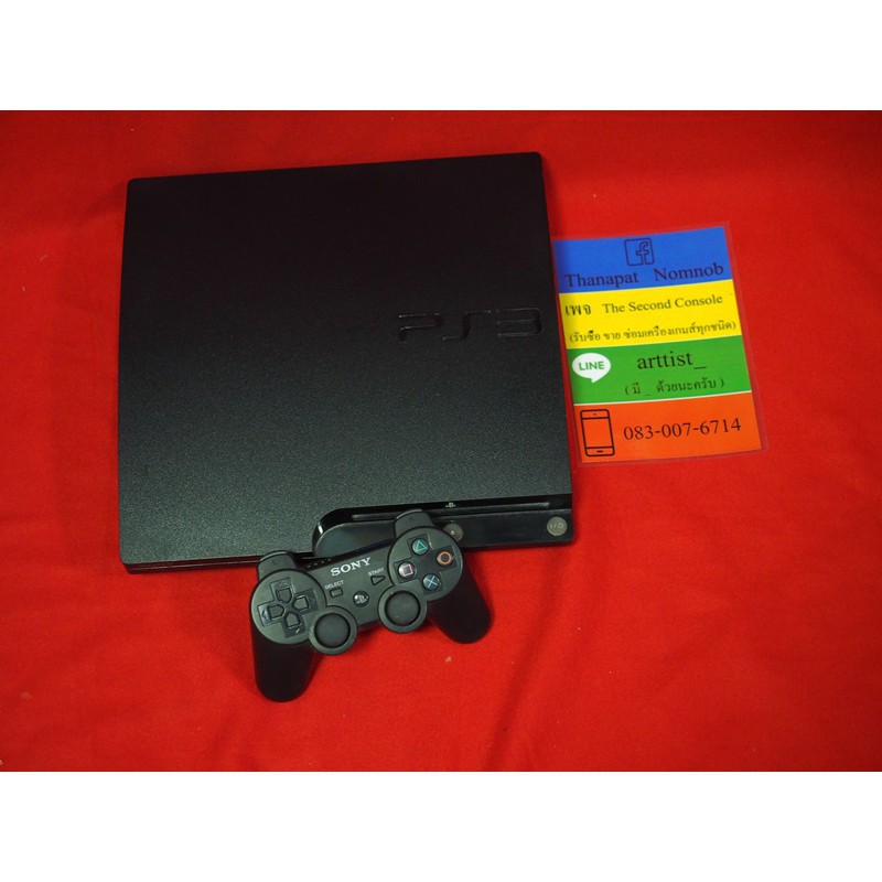 [[ขายครับ]] เครื่องเกมส์ PS3 Slim 320GB CFW ล่าสุด แปลงมัลติแมน เล่นผ่าน HDDได้ เลือกเกมส์ลงเครื่องได้ฟรี