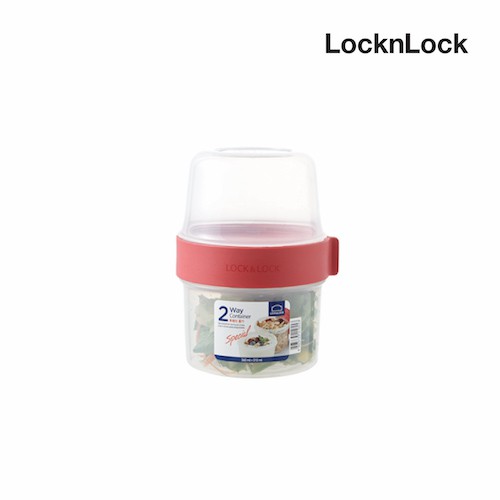 LOCK&LOCK 2 way container ความจุ 360ml+310ml รุ่น LLS221