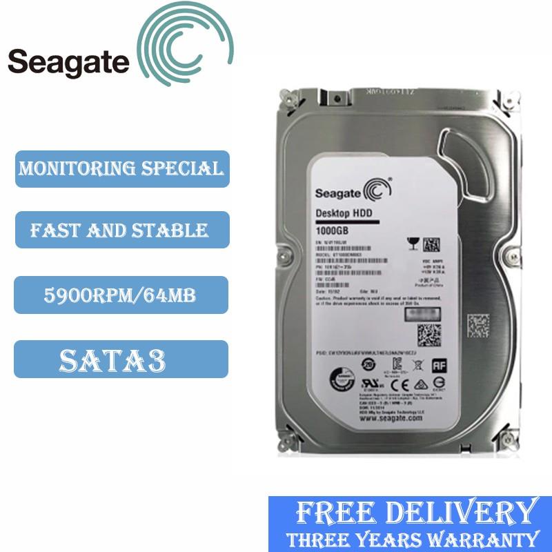 Seagate Video 3.5 HDD ST1000VM002 - 1TB, SATA 6Gb/s, 5900RPM, Manufacturer Refurbished