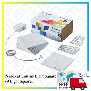 Nanoleaf Canvas Light Square - Smarter Kit (9 Light Squares)