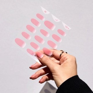 พร้อมส่ง ของแท้ Manime Standard Size Stick-On Gels in Mochi Ombre (1 sheet)