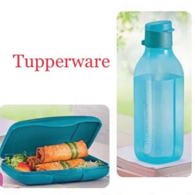 Tupperware slim box + lunch box