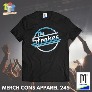 Hmd184 | เสื้อยืด พิมพ์ลาย BAND THE STROKES TAG MERCHCONS APPAREL | ขนาดด้านนอก