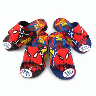 Kenta รองเท้าแตะสวมPVC เด็กผู้ชาย ลายSpiderman รุ่นSD502-1 ขนาด 24-29