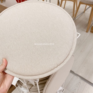 I13 เบาะรองนั่ง เบาะรองเก้าอี้ สไตล์มินิมอล สีเรียบสวย แผ่นรองนั่ง chair pad minimal style