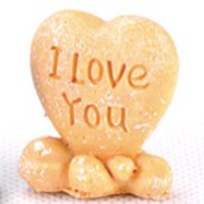 [MC146] ตุ๊กตุ่นจิ๋ว หิน I LOVE YOU 🗿 (1 ชิ้น ราคา 9 บาท)