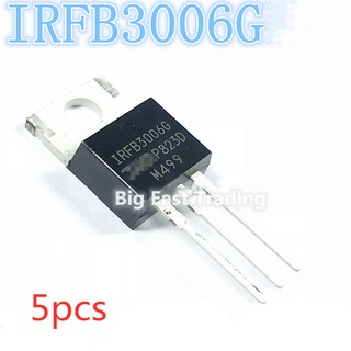 5pcs IRFB3006G New Original TO-220 60V 195A,guaranteed quality