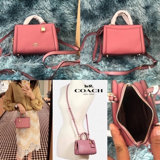 COACH MICRO ZOE CROSSBODY IN COLORBLOCK (COACH 1426) 🔥