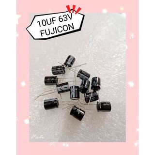 10UF 63V FUJICON 10ชิ้น/1ชุด