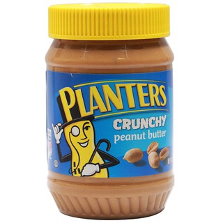 แพลนเตอร์พีนัทบัตเตอร์เนยถั่วบดหยาบ 510กรัม Planted peanut butter, ground peanut butter 510 grams