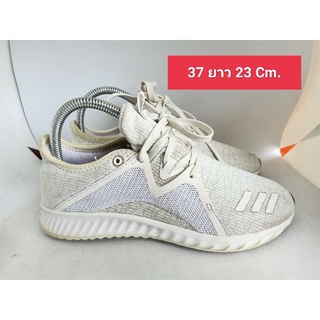 Adidas แท้ Size 37 ยาว 23 รองเท้ามือสอง ผ้าใบ แฟชั่น ทำงาน ลำลอง เที่ยว เกรด A+(P)