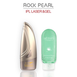 ROCK PEARL IPL LASER &amp; GEL : เลเซอร์กำจัดขน &amp; เจลว่านหางจระเข้ เครื่องเลเซอร์กำจัดขน ปลอบประโลมผิว ให้ความชุ่มชื้นอย่างล