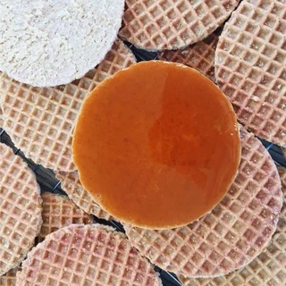 Stroopwafels โฮมเมดสูตรต้นตำรับเนเธอร์แลนด์ วาฟเฟิลไส้คาราเมล กล่อง 10 ชิ้น ⭐️ ขนมอร่อย ของฝากพังงา