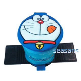 ถังขยะในรถยนต์ #Doraemon (DO ลายกระดิ่ง)ลิขสิทธิ์แท้ ( 1 ชิ้น)