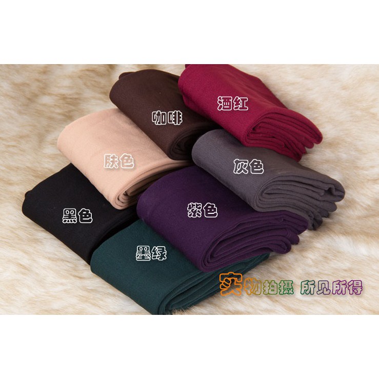 👖เลกกิ้งกันหนาว บุขน  กางเกงยืดหยุ่นดีสวมใส่สบายไม่อึดอัด - รูปที่ 2