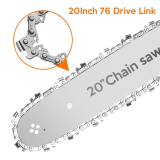 อะไหล่ใบเลื่อยโซ่ ขนาด 18 นิ้ว 20 นิ้ว 72 นิ้ว 76 นิ้ว สําหรับเลื่อยยนต์