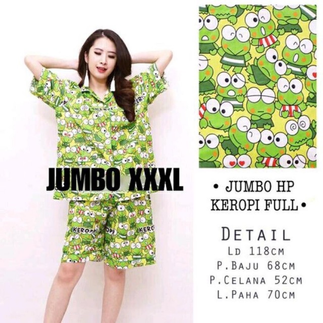 Joker.store123 ชุดนอนผู้ใหญ่ Jumbo HP Pyjamas Kerpi