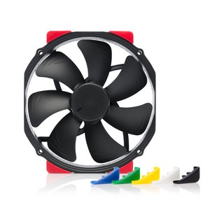 Noctua NF-A15 HS-PWM chromax.black.swap Premium-Grade Quiet 140mm Fan with 6 Colors Vibration Pads