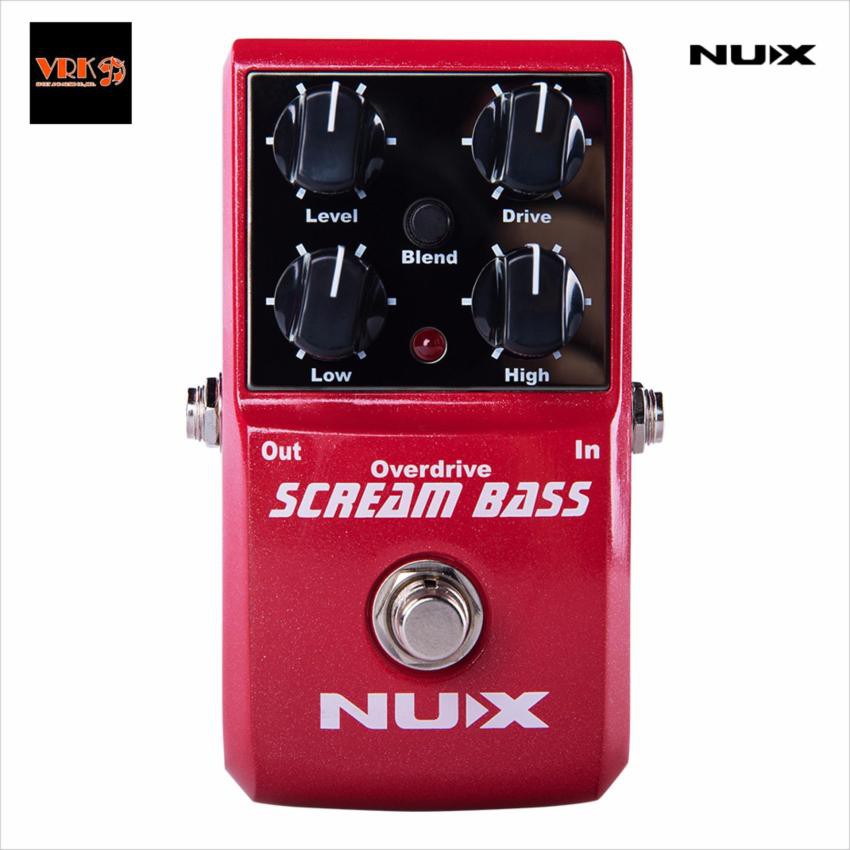 NUX เอฟเฟคเบส รุ่น Scream Bass - Bass Effect Pedal