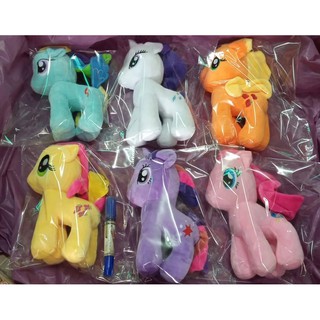 ตุ๊กตาโพนี่ ของใหม่ พร้อมส่ง little pony ม้ายูนิคอร์น unicorn สีฟ้า ขาว ส้ม เหลือง ม่วง ชมพู ระบุสีได้